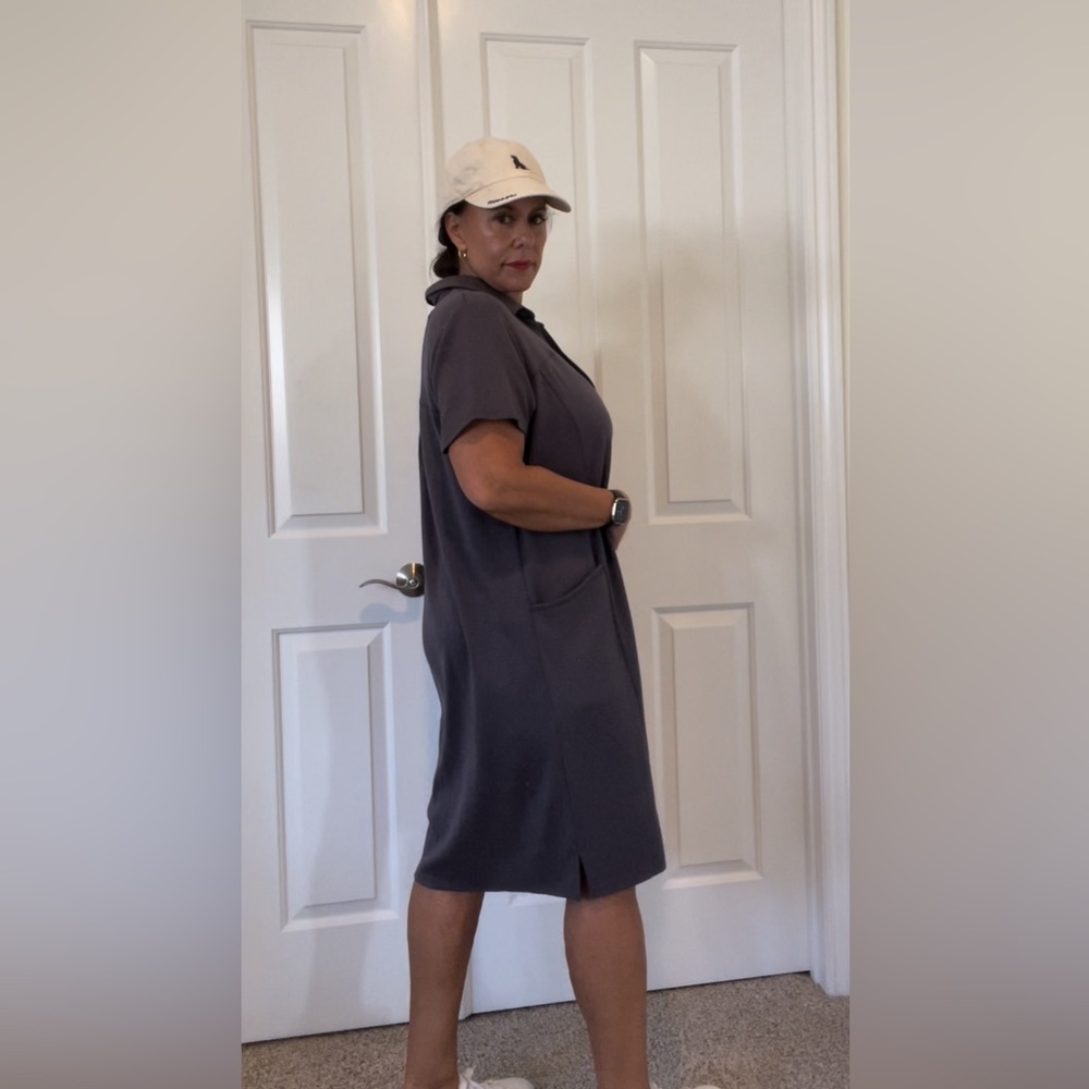 J.Jill Charcoal, space grey Dress